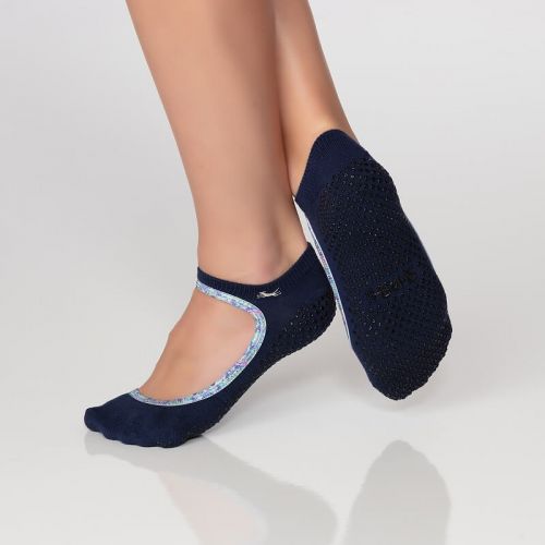 SHASHI SWEET Woman's Mary Jane Grip Socks with Trim – pac-mfg