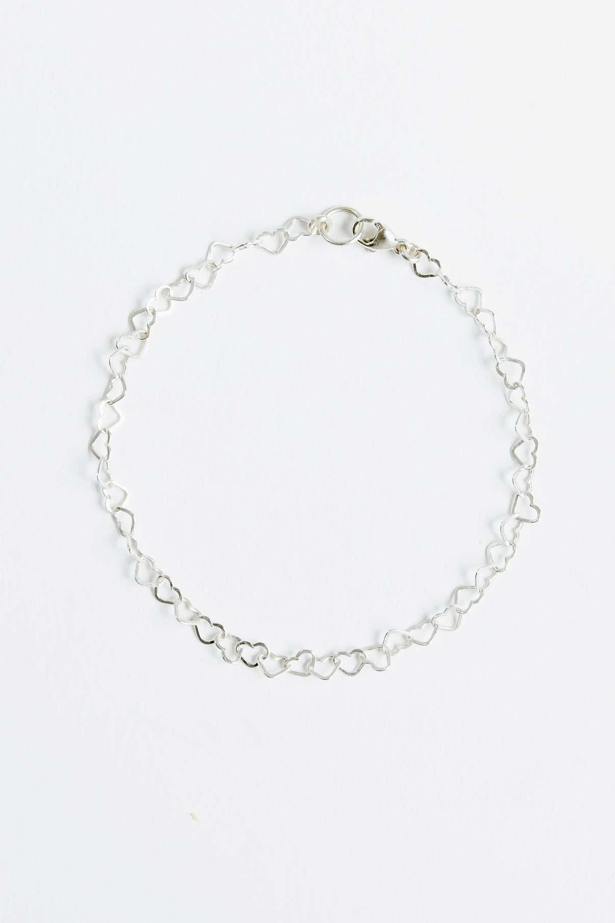 SAYRE Heart Chain Bracelet 7"