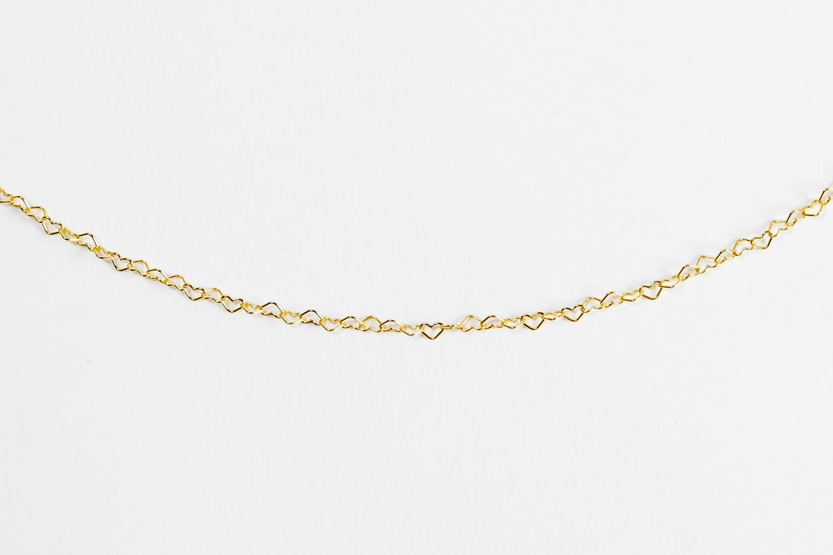 SAYRE Heart Chain Necklace