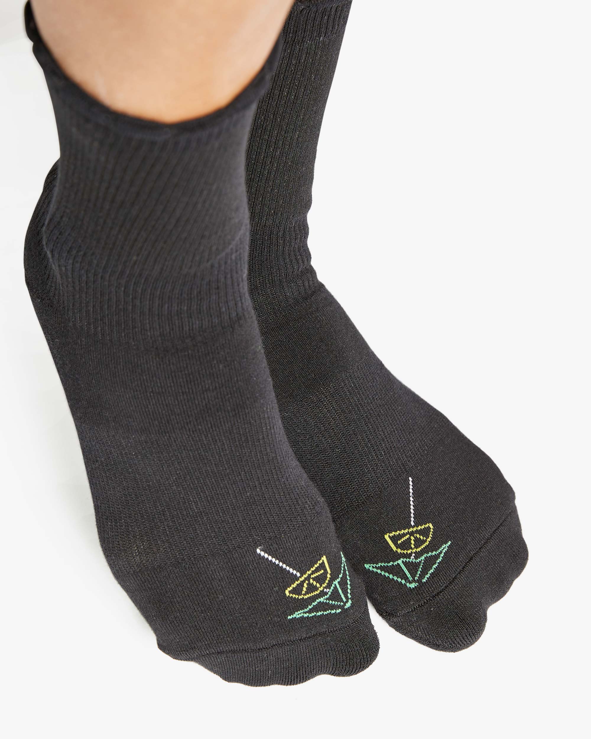 Happy Hour Crew Grip Sock  A subtle flair and extra ankle support with our crew sock; great for barre, pilates, or a pole class!