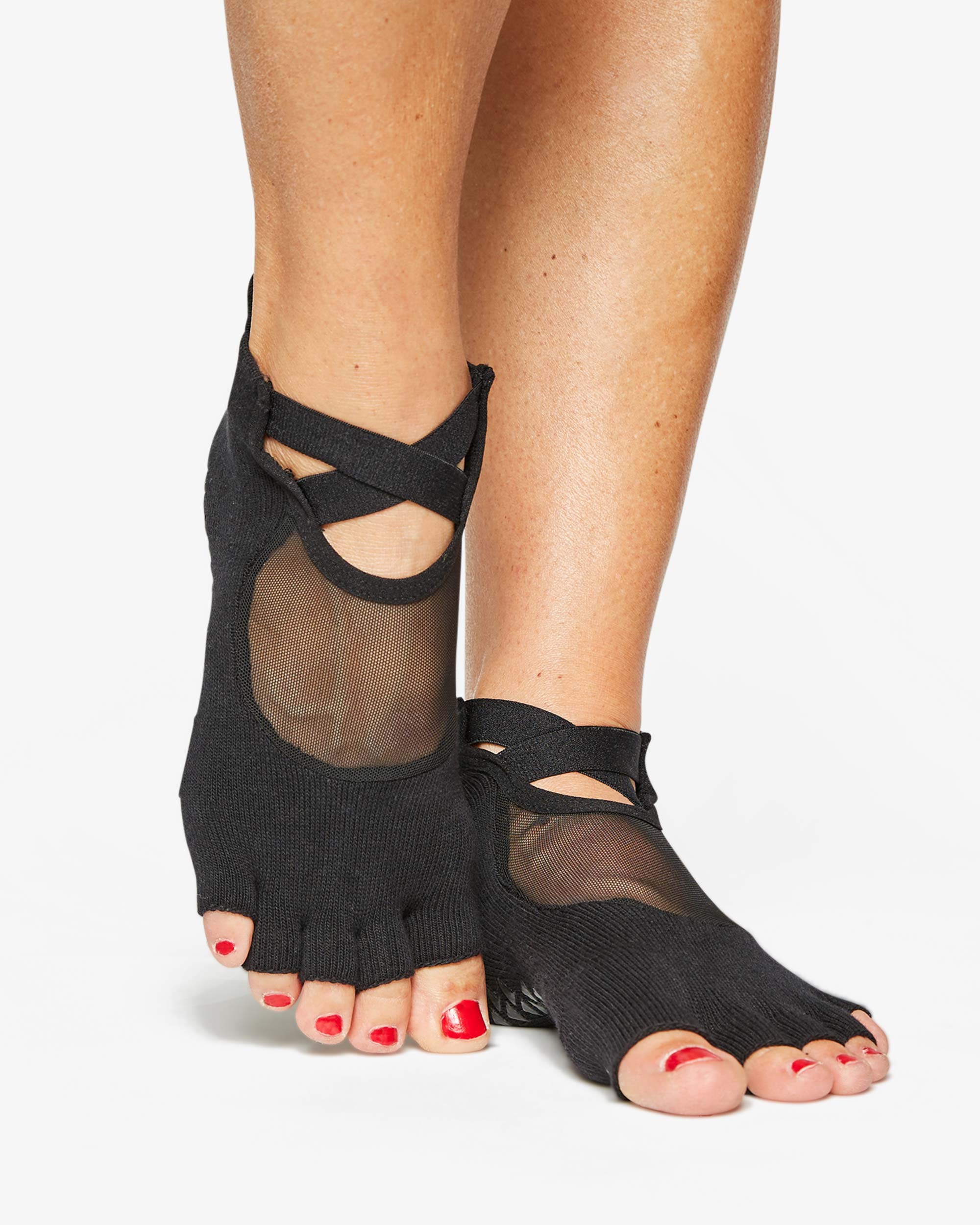 Diamond Midcalf Grip Toe Socks With *Power Pads*