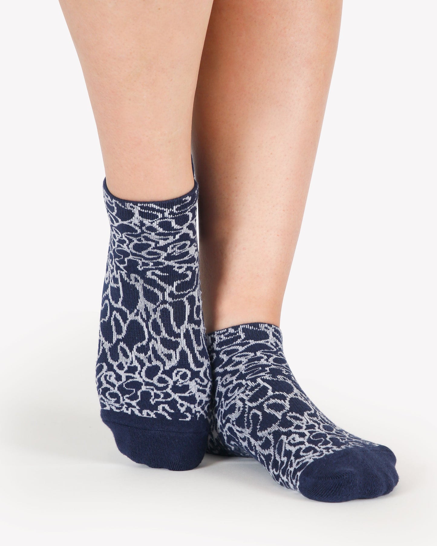 Abstract Grip Sock