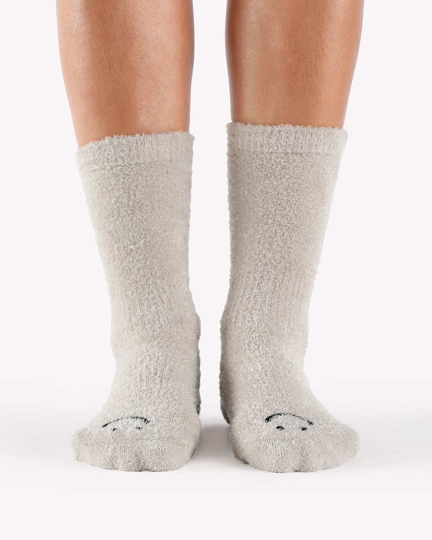 Happy Cloud Crew Grip Sock