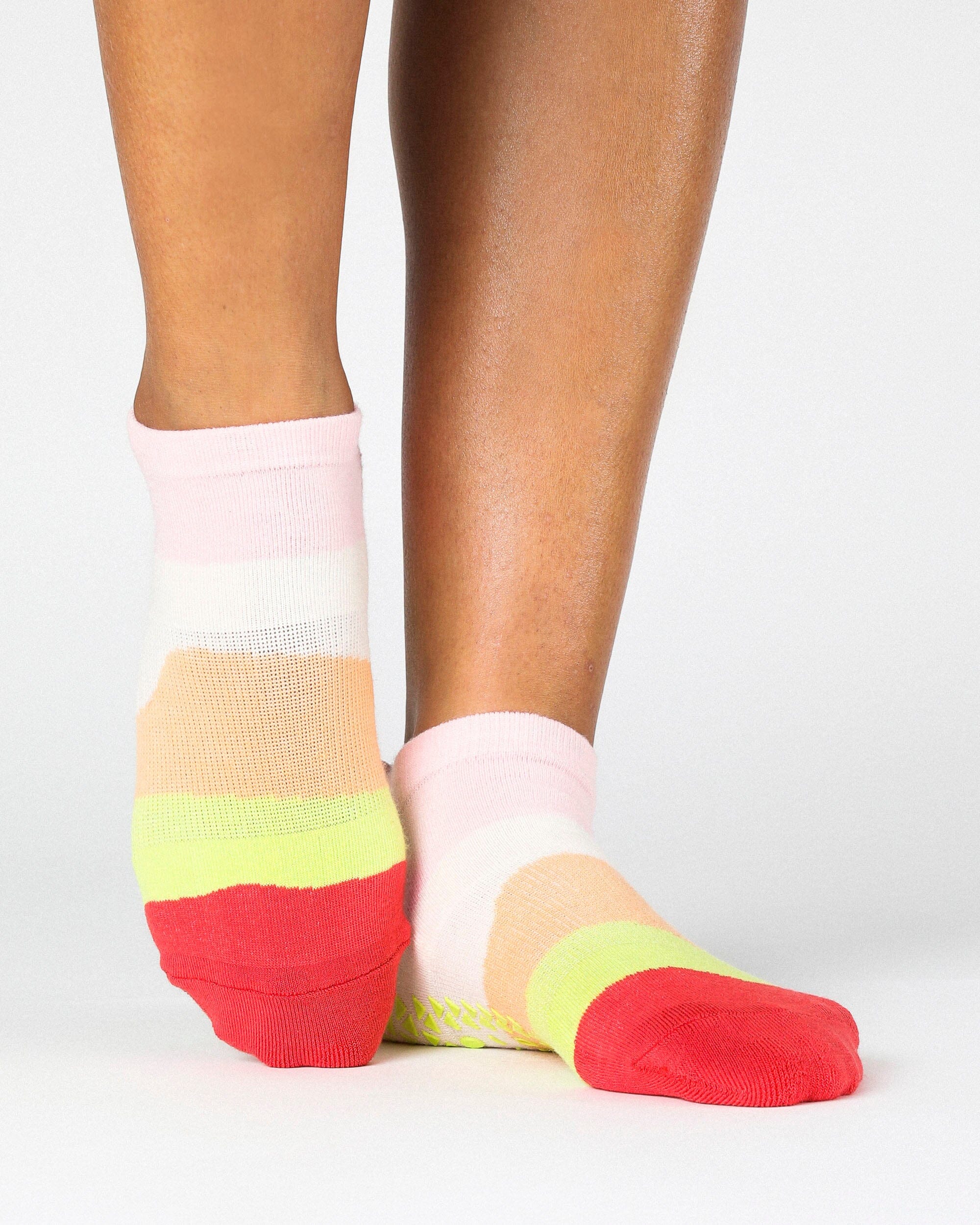 Layered Stripe Sock
