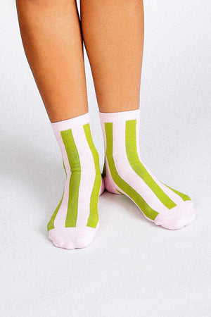 Tailored Union Line Pink Socks