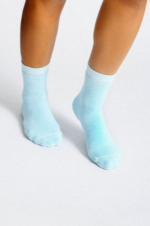 Tailored Union Terry soft blue ankles