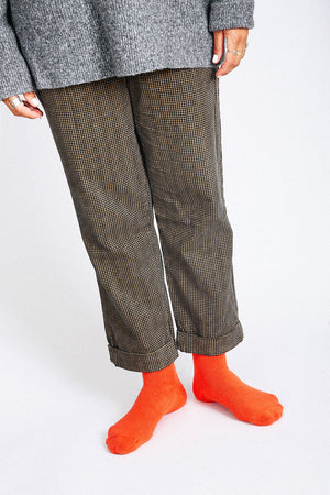 Tailored Union Terry soft red socks