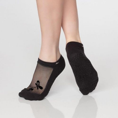 CLASSIC Mesh Regular Toe Pattern | Tattoo Design Appears on Left Foot ONLY!
