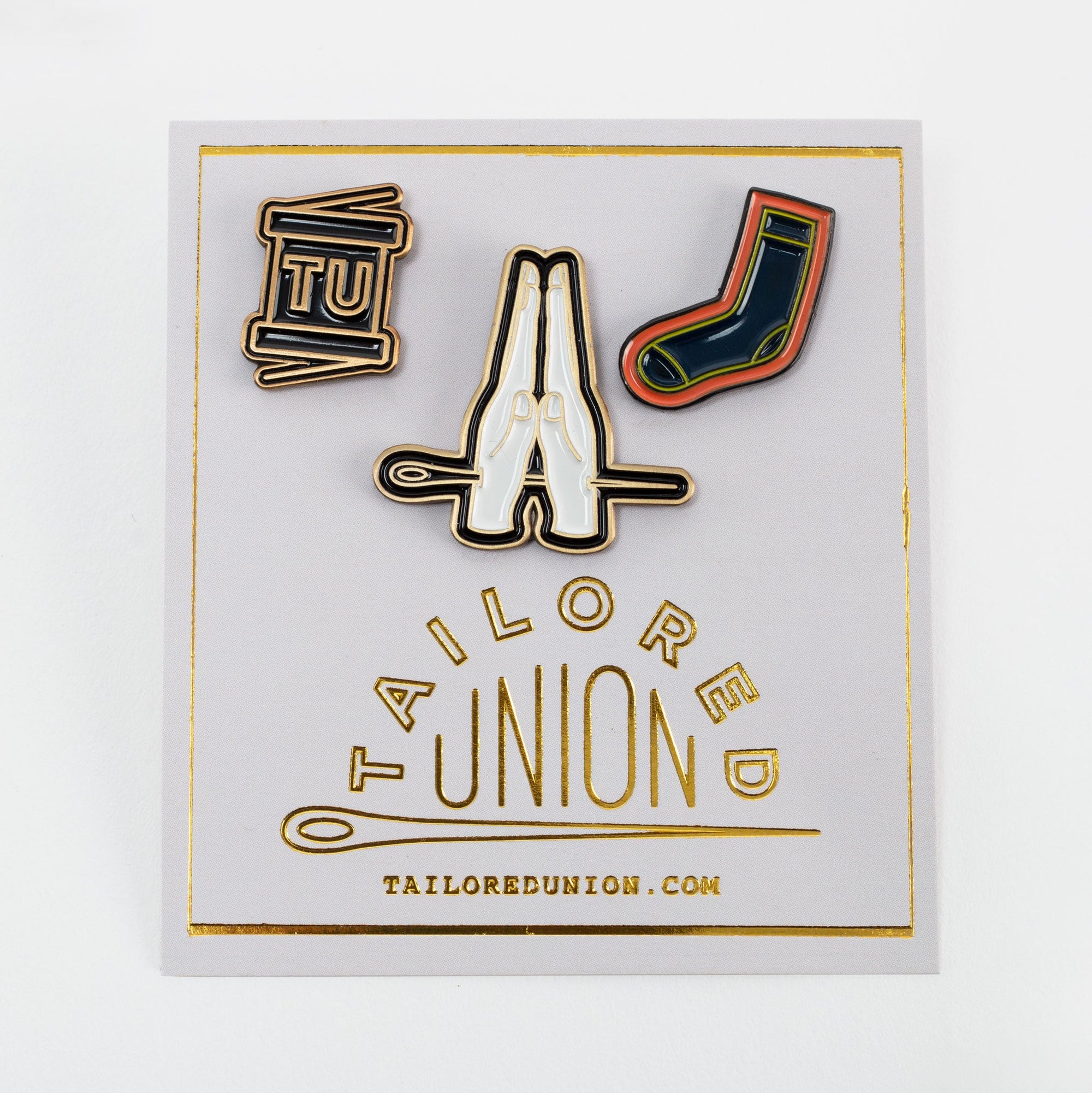 Tailored Union Pin 3-Pack 
